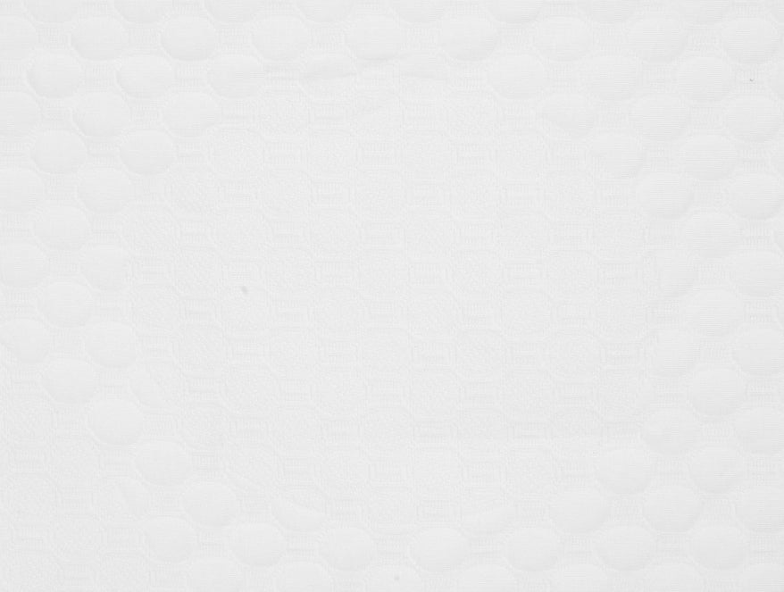 Solid White Polyester Queen Mattress Protector - Softshield By Spaces
