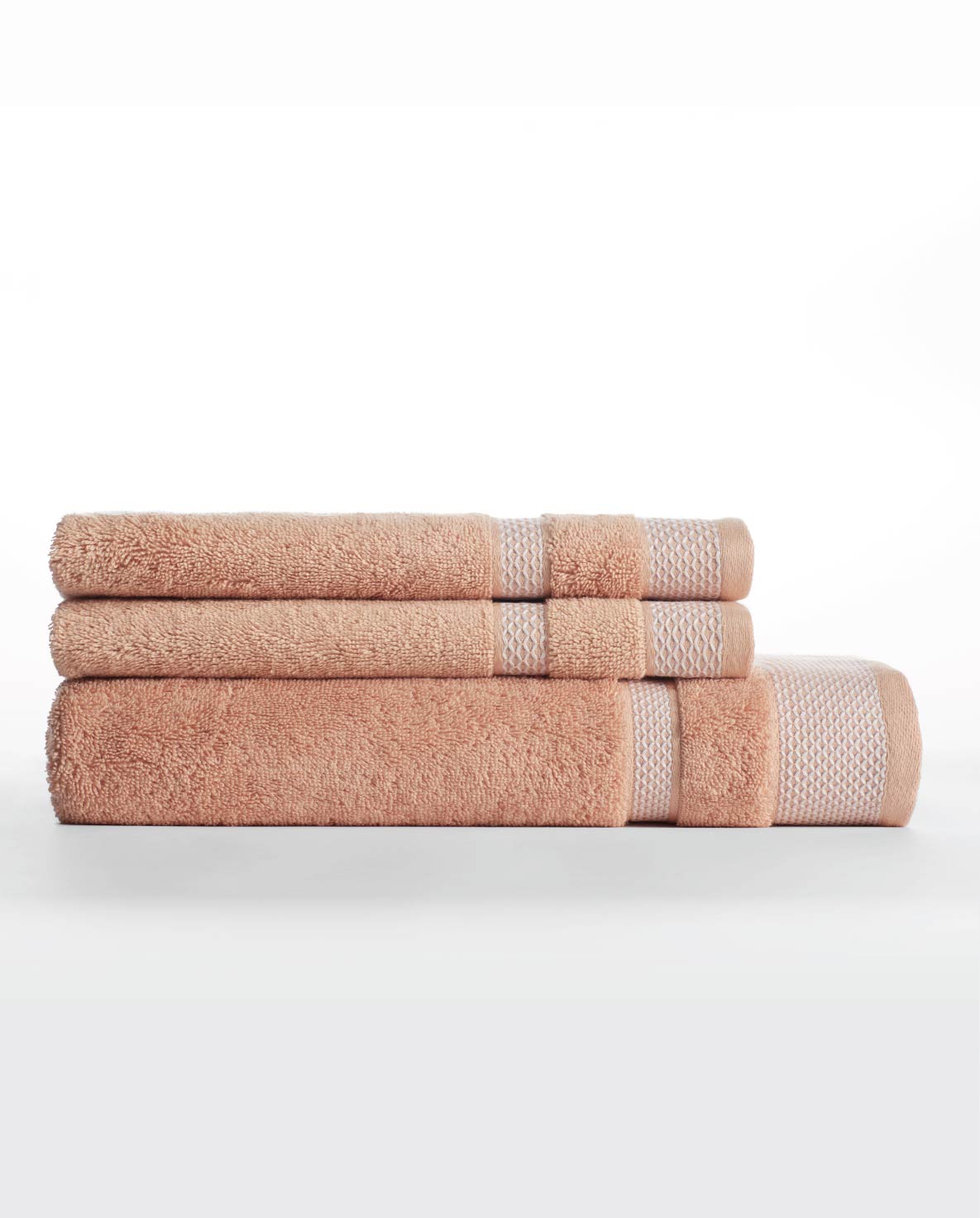 Hygro Hygro Cotton Hand Towel, 600 GSM, Solid, Coral