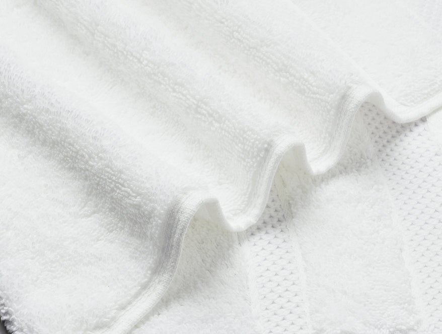 White 2 Piece Hygro Cotton Hand Towel - Hygro By Spaces