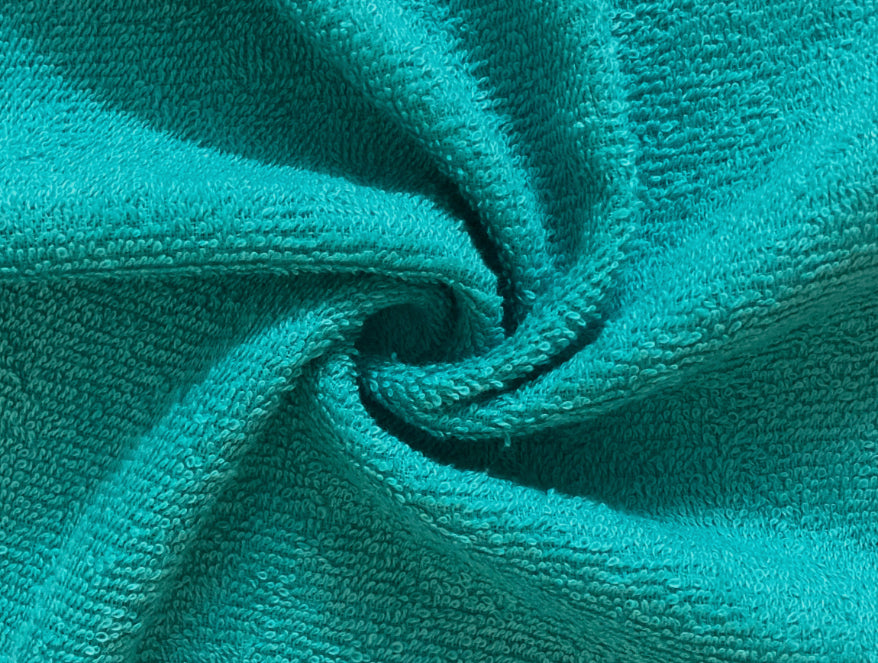 Sea Green-Green 100% Cotton Large Towel - Quik Dry By Welspun