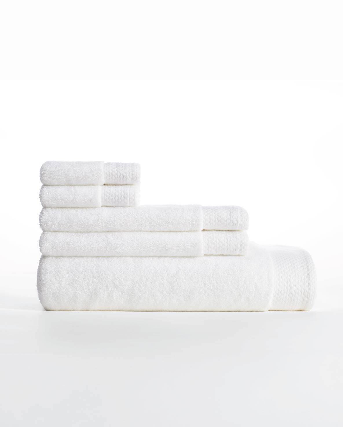 Eminence 100% Egyptian Cotton Face Towel, 670 GSM, Solid, White