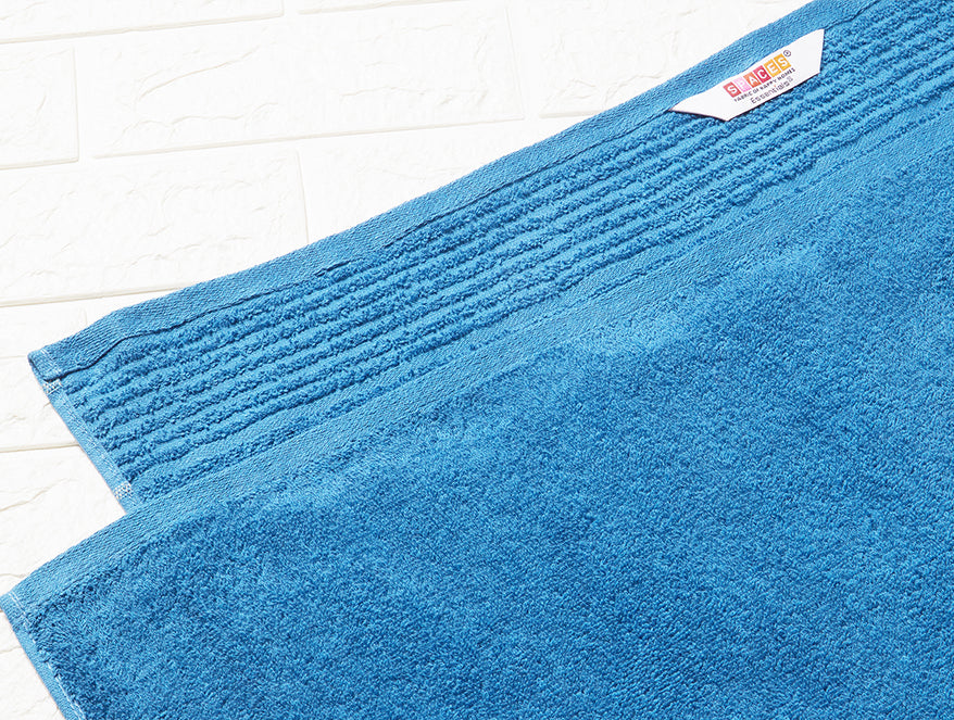 Solid Blush 100% Cotton Bath Towel Set - Radiance By Spaces