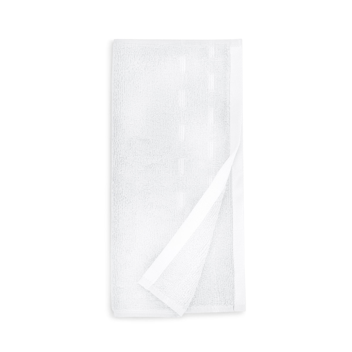 Airsoft 100% Cotton Face Towel, 450 GSM, Solid, White