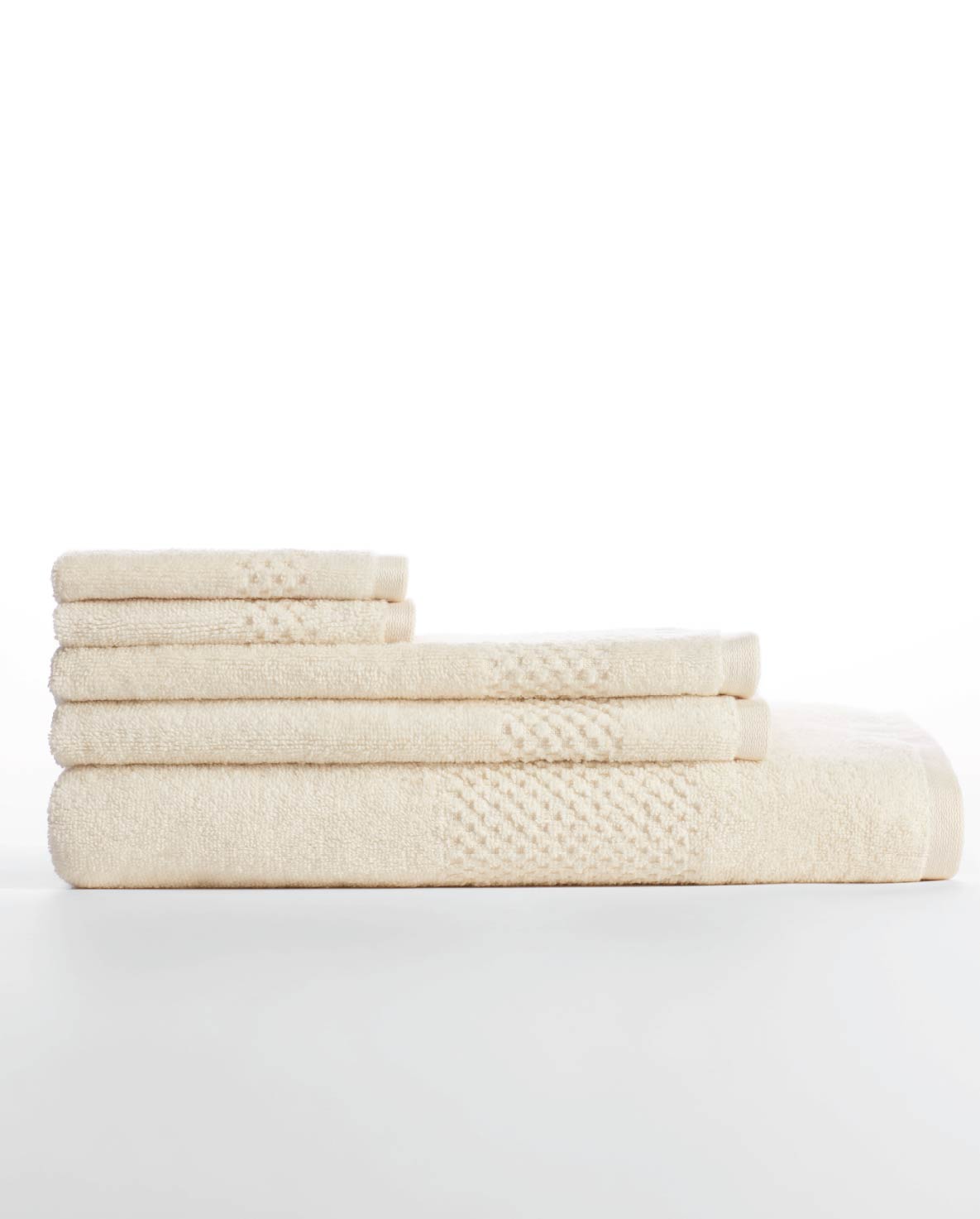 Spaces Swift Dry Beige Solid 100% Cotton 450 GSM Dobby Bath Towel – 75 X150 CM