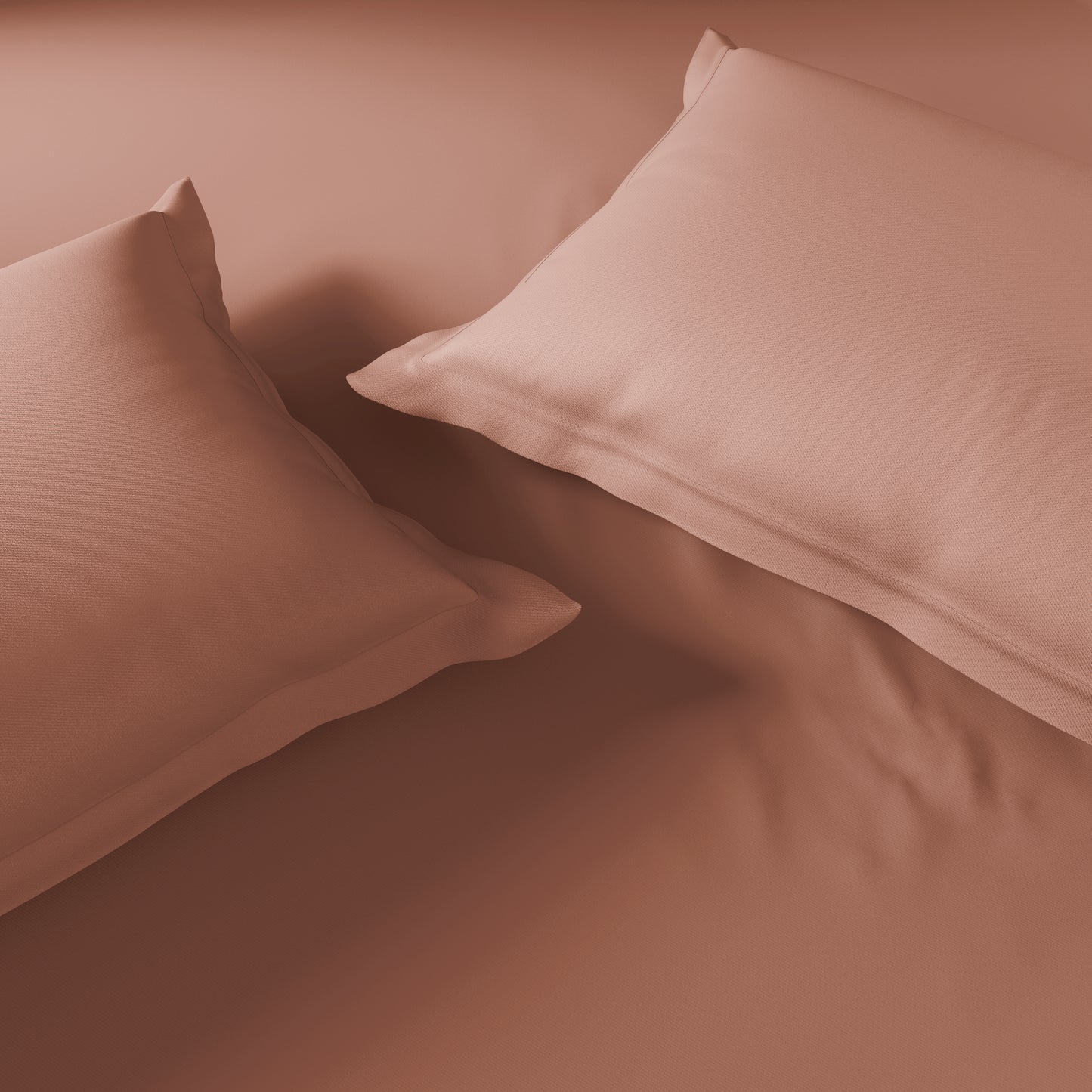 Essentials 100% Cotton Double Quilt, 170 TC, Solid, Mocha Mousse