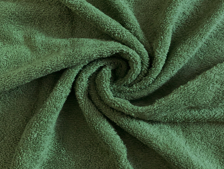 Welspun Quik Dry 100% Cotton Large Towel-Green
