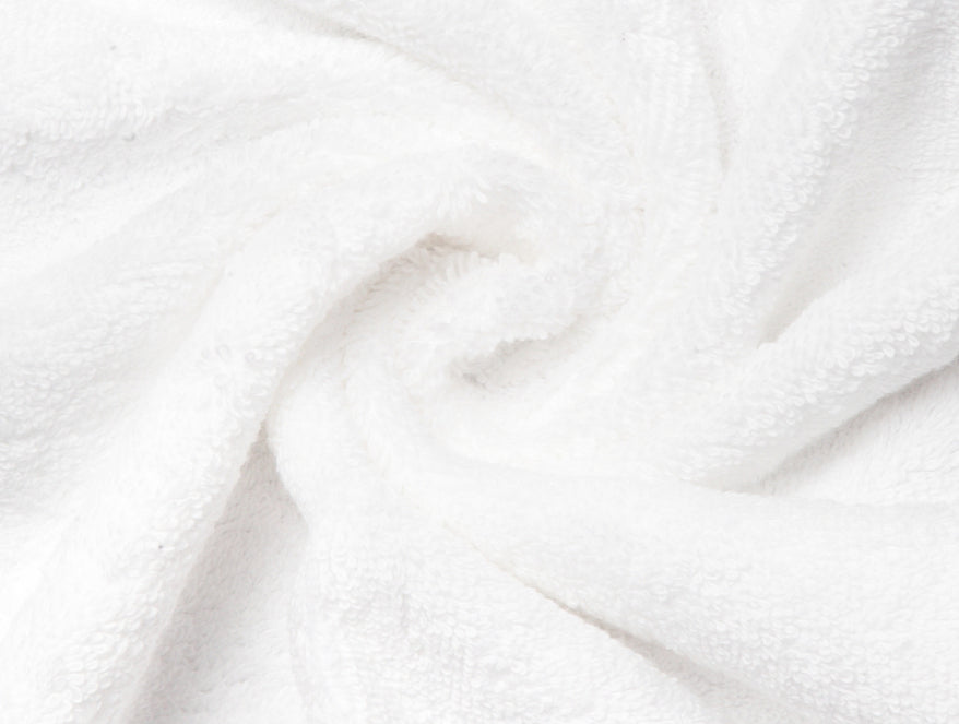 White 100% Cotton Bath Towel - Hygro By Spaces