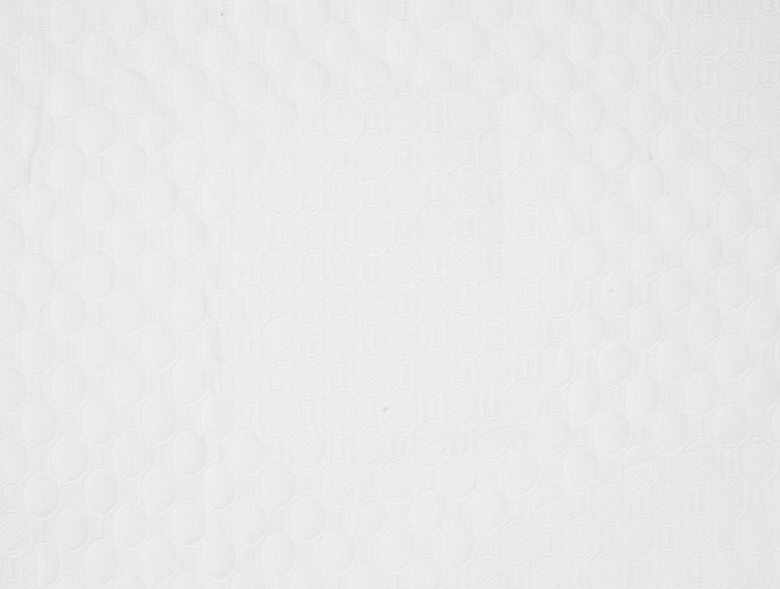 Solid White Polyester Queen Mattress Protector - Softshield By Spaces