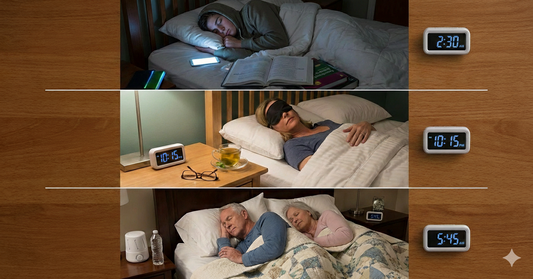 Seasonal changes affecting sleep habits in India across summer, monsoon, and winter