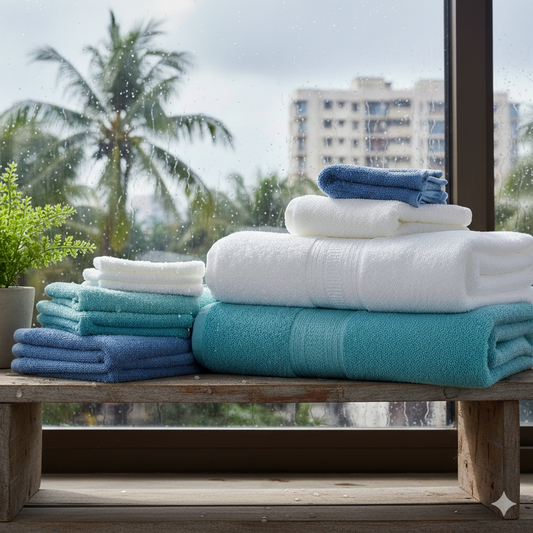 Absorbent and breathable bath towels for Mumbai’s humid conditions