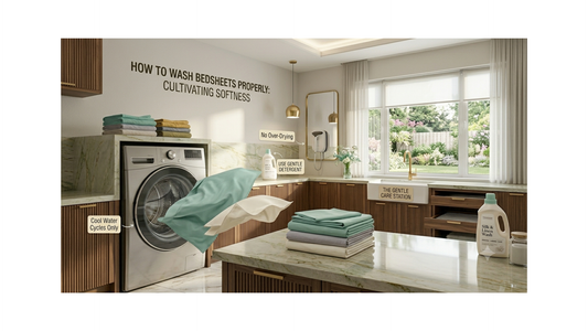 Wash Bedsheets Properly Without Damaging Fabric