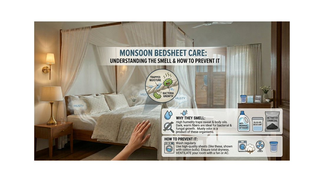 Why Your Bedsheets Smell During Monsoon