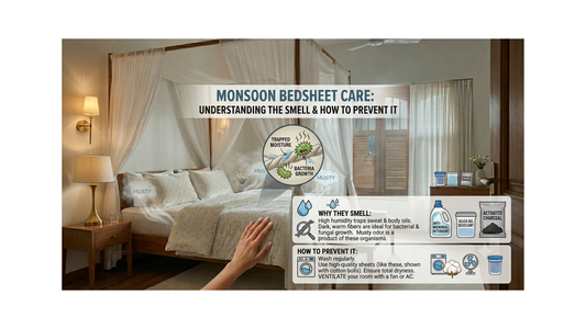 Why Your Bedsheets Smell During Monsoon