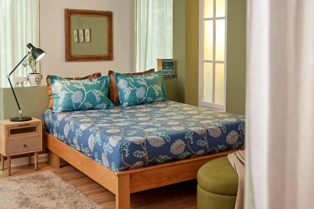 Cotton Bedsheet -Spaces 