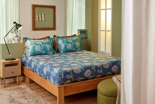 Cotton Bedsheet -Spaces 