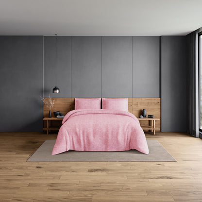 Elegance 100% Cotton Large Bedsheet, 300 TC, Floral, Blush