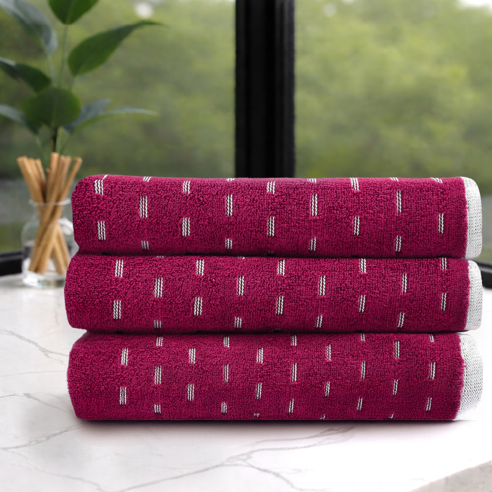 Airsoft 100% Cotton Bath Towel, 450 GSM, Solid, Dark Brown