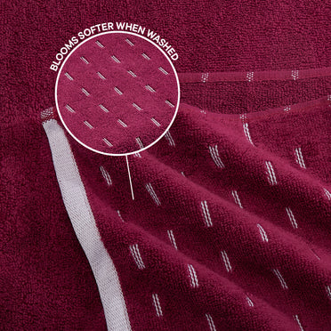 Airsoft 100% Cotton Bath Towel, 450 GSM, Solid, Dark Brown