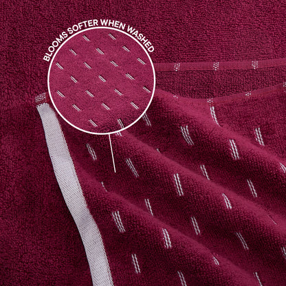 Airsoft 100% Cotton Bath Towel, 450 GSM, Solid, Dark Brown