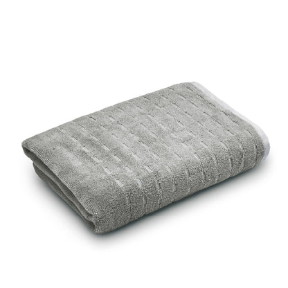 Airsoft 100% Cotton Bath Towel, 450 GSM, Solid, Grey