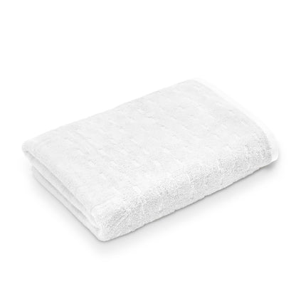 Airsoft 100% Cotton Bath Towel, 450 GSM, Solid, White