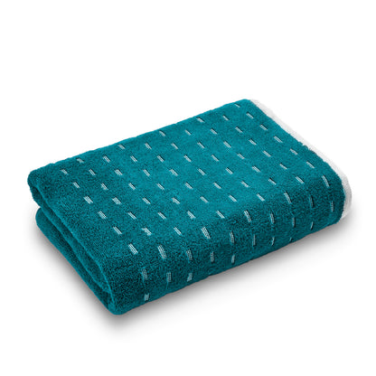 Airsoft 100% Cotton Bath Towel, 450 GSM, Solid, Dark Teal