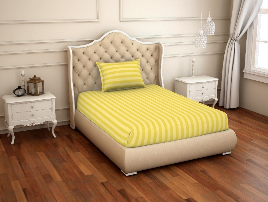 Skyrise 100% Cotton Bedsheets Single