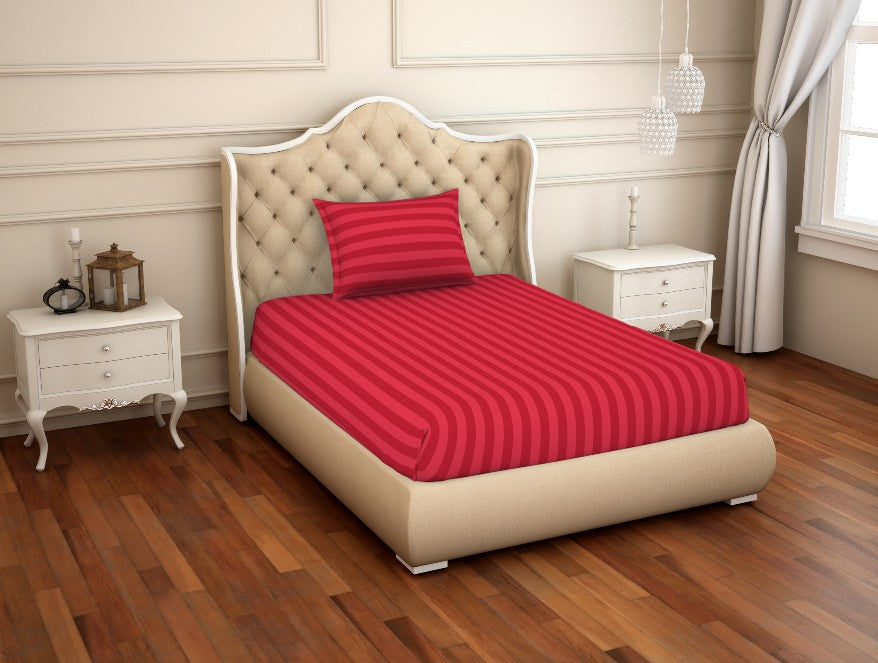 Skyrise 100% Cotton Bedsheets Single