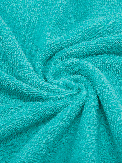 Solid Sea Green 100% Cotton Quick Absorbent Bath Towel - Quik Dry By Welspun