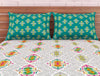 Emerald 100% Cotton Double Bedsheet - Omnia By Spaces