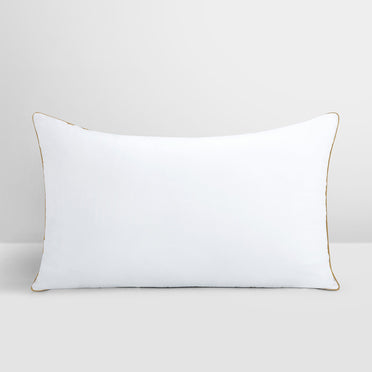 Solid White Microfiber Pillow - Essentials By Spaces