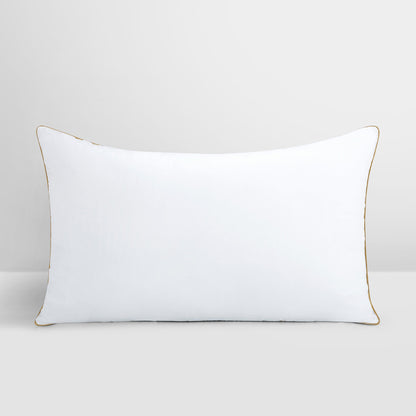 Solid White Microfiber Pillow - Essentials By Spaces