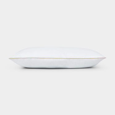 Solid White Microfiber Pillow - Essentials By Spaces