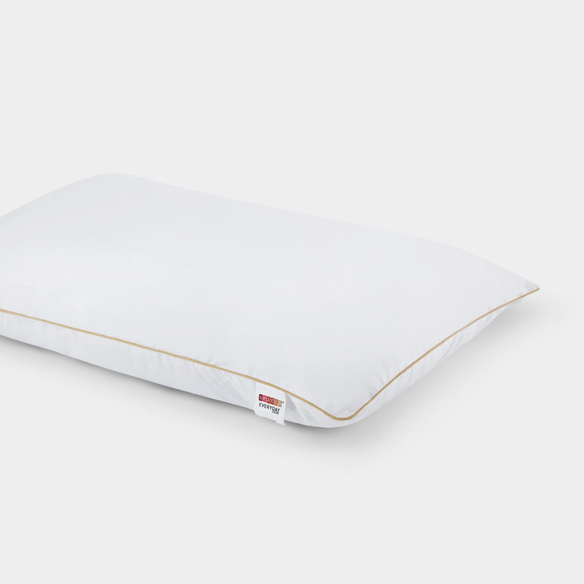 Solid White Microfiber Pillow - Essentials By Spaces