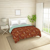 Brown 100% Cotton Shell Double Quilt  - Essentials By Spaces