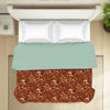 Brown 100% Cotton Shell Double Quilt  - Essentials By Spaces