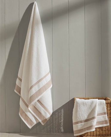 Hygro Cotton Hand Towel, 600 GSM, Solid, White
