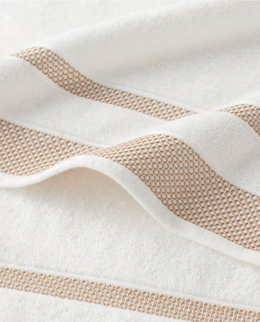 Hygro Cotton Hand Towel, 600 GSM, Solid, White