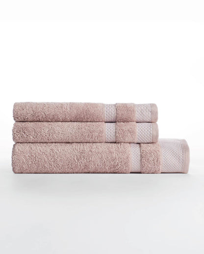Hygro Cotton Hand Towel, 600 GSM, Solid, Lilac