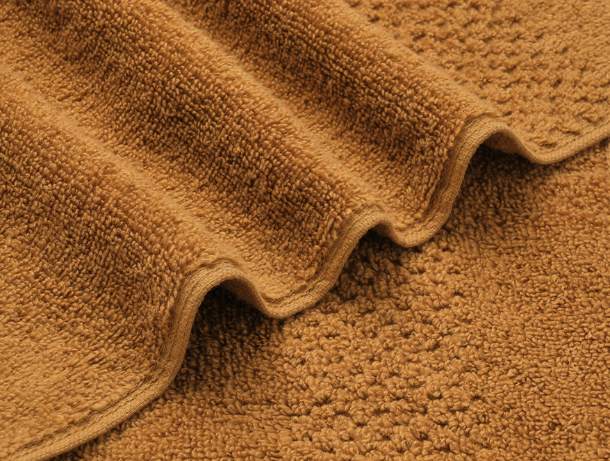 Maple Sugar - Light Brown 2 Piece 100% Cotton Hand Towel - Hygro By Spaces