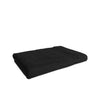 Solid Black 100% Cotton 1 Bath Towel - Quik Dry By Welspun