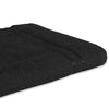 Solid Black 100% Cotton 1 Bath Towel - Quik Dry By Welspun