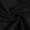 Solid Black 100% Cotton 1 Bath Towel - Quik Dry By Welspun