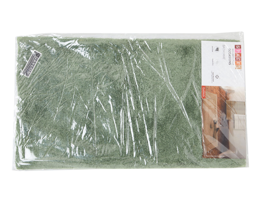 Anti Skid Canyon Brown Drylon Large Bath Mat - Exotica By Spaces