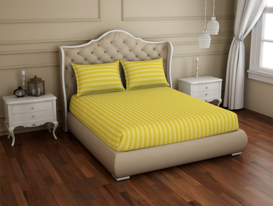 Skyrise 100% Cotton Queen Size Fitted Sheet