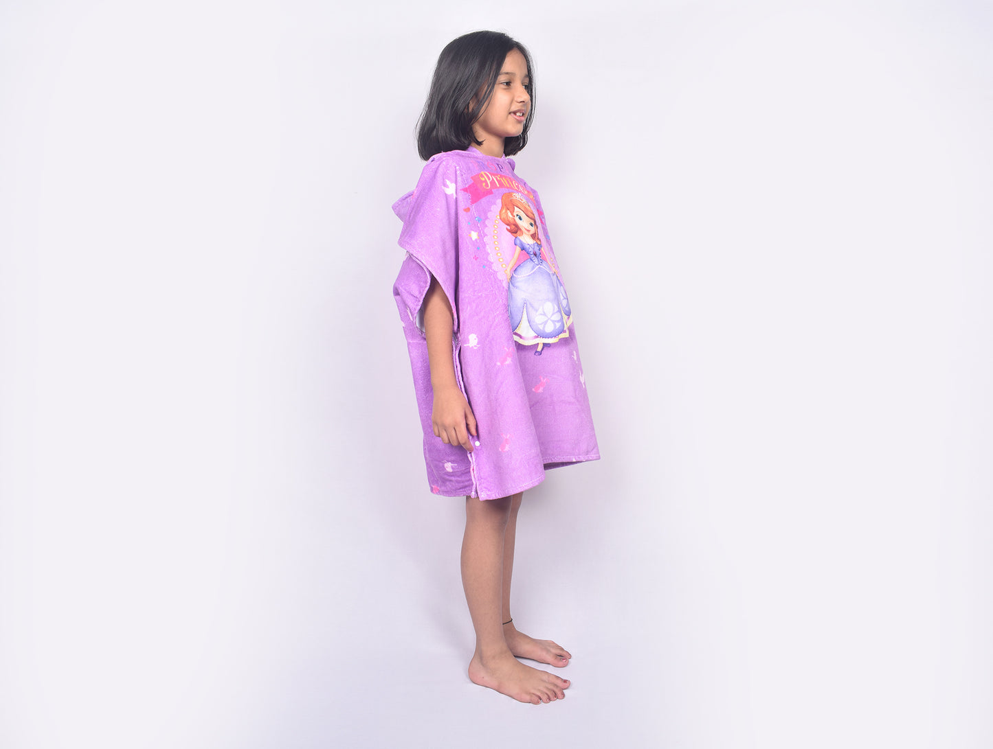 Disney Sofia Purple 100% Cotton Small Bath Robe - By Spaces