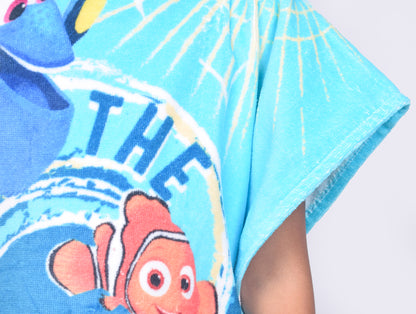 Disney Dory Sea Blue 100% Cotton Small Bath Robe - By Spaces