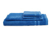 Solid Dark Blue 100% Cotton Bath Set - Celebrations By Spaces