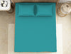 Teal 100% Cotton Large Bedsheet - Essentials By Spaces