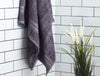 Dark Grey 100% Cotton Bath Towel - Edria Plus By Spaces